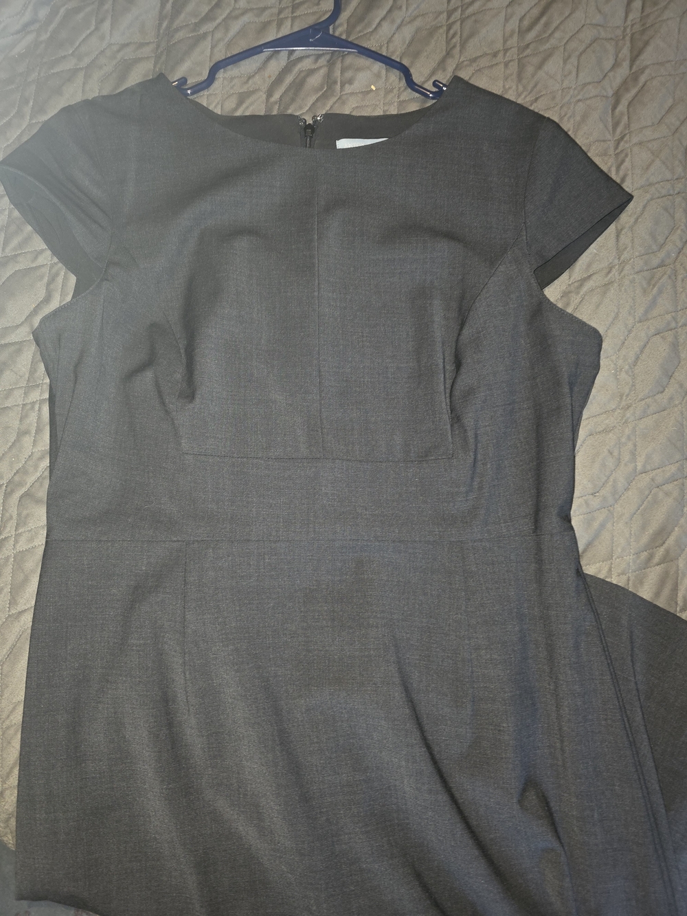 ANTONIO MELANI Grey Sheath Dress